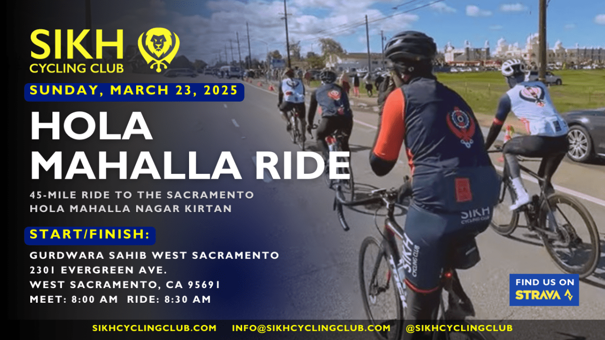 Join our Hola Mahalla Ride on March&nbsp;23!